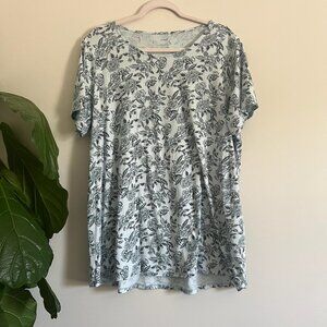 J. Jill Scoop Neck Tee